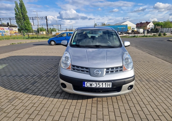 Nissan Note cena 12900 przebieg: 178000, rok produkcji 2006 z Myszków małe 154